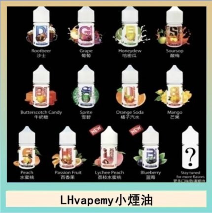 LHvapemy馬來西亞主機小煙油30ml